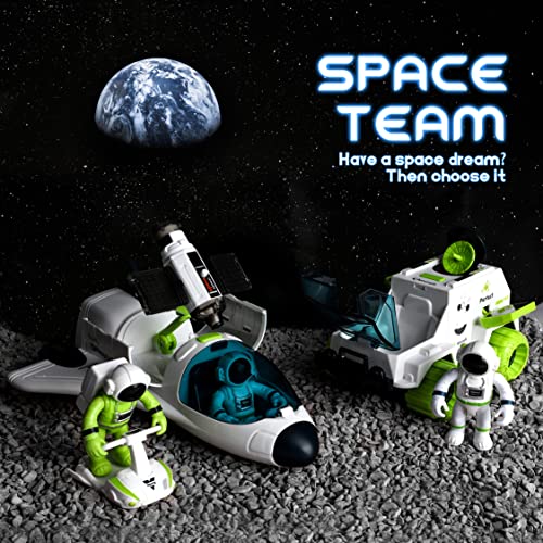 Space Toys For Kids Rocket Ship Toys For Kids With Space Shuttle Astronaut Figures And Space Rover Space Toys For Boys 5-8 Spaceship Toy For Kids Astro Boy Figure Toys For 3 Year Old Boys - Rocket Adventure Collection
