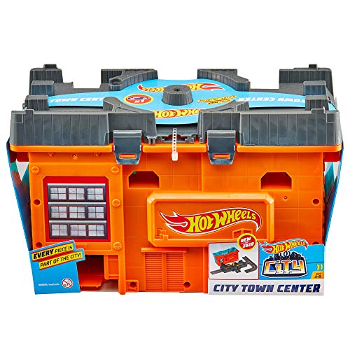 Cheap City Town Center Play Set Gift Idea For Ages 4 To 8 Years Multicolor - Interactive Racing Play Set