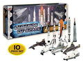 Legends Of Space : Countdown To Adventure – History Of American Space Flight 10 Piece Set - Rocket Adventure Collection