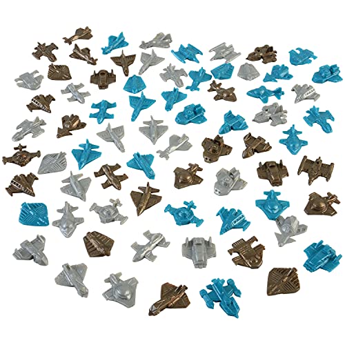 Promo Mini Space Ship Cruisers Vehicle (Lot Of 72) Assorted Color - Rocket Adventure Collection