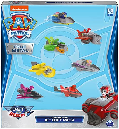 True Metal Total City Rescue Movie Track Set With Exclusive Marshall Vehicle 1:55 Scale Kids Toys For Ages 3 And Up - Interactive Racing Play Set