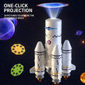 New Space Shuttle Rocket Toys For 3 4 5 6 7 8 9 Years Old Kids Science Educational Toys 5-in-1 STEM Aerospace Toys With 2 Astronauts Projection Lamp Space Adventure Toys Gift For Boys Girls 3+ - Rocket Adventure Collection