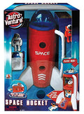 New Spaceship Rocket Toy Playset With 2 Astronauts And Rover Vehicle – Lights And Sound Effects Plus Carrying Handle For Blasting To The Moon And Flying Back – Play And Explore Space Toy - Rocket Adventure Collection