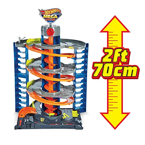 Mattel – Hot Wheels City 50 New Mega Garag - Interactive Racing Play Set