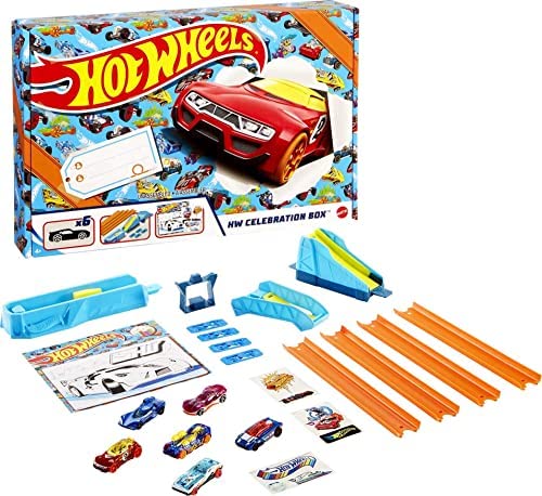 Track Builder Pack Assorted Curve Parts Connecting Sets Ages 4 And Older - Interactive Racing Play Set
