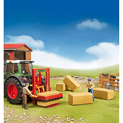 4 Block Hay Bales - Interactive Racing Play Set