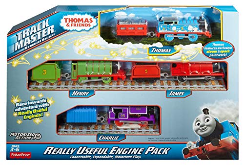 Price Thomas & Friends Really Useful Engine Pack Set Of 4 Motorized Toy Train Engines For Preschool Kids Ages 3 Years And Ol - Train Adventure Collection