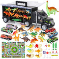 Dinosaur Toys For Kids 3-5 Dinosaur Truck Carrier Transport Truck Dinosaurs Toys For Boys And Girls 3 4 5 6 Years Old With Dino Eggs 23 Pcs Kids Toys Dinosaur - Interactive Racing Play Set